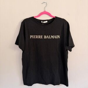 BLACK‎ PIERRE BALMAIN T-SHIRT